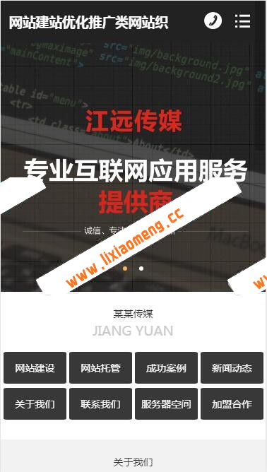 网站建设优化推广类网站织梦mip模板(三端同步)PC+wap+MIP+利于SEO优化